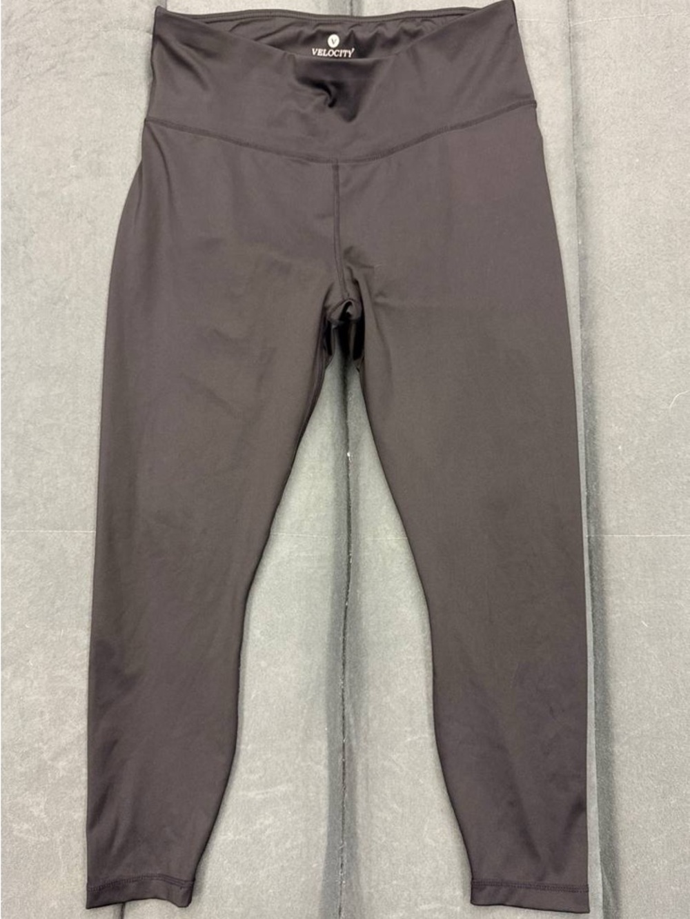 Velocity Parker Basic Black Leggings Size 1X - Picture 3 of 7